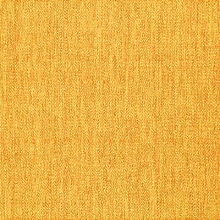 Square Abstract Yellow Contemporary Rug, con1884yw