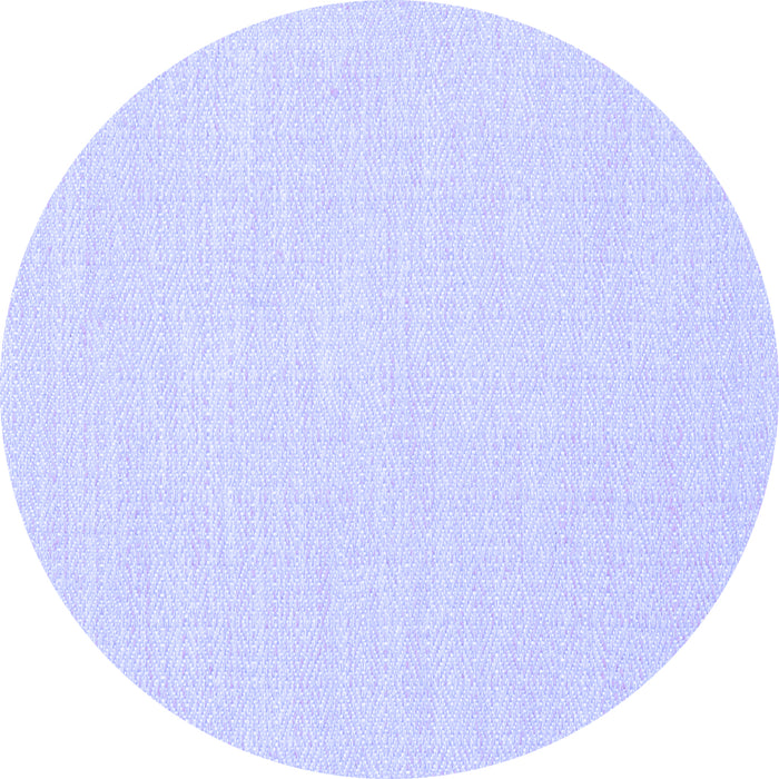 Round Machine Washable Abstract Blue Contemporary Rug, wshcon1885blu