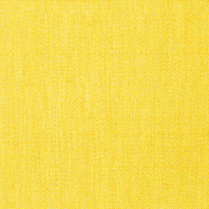 Square Abstract Yellow Contemporary Rug, con1885yw