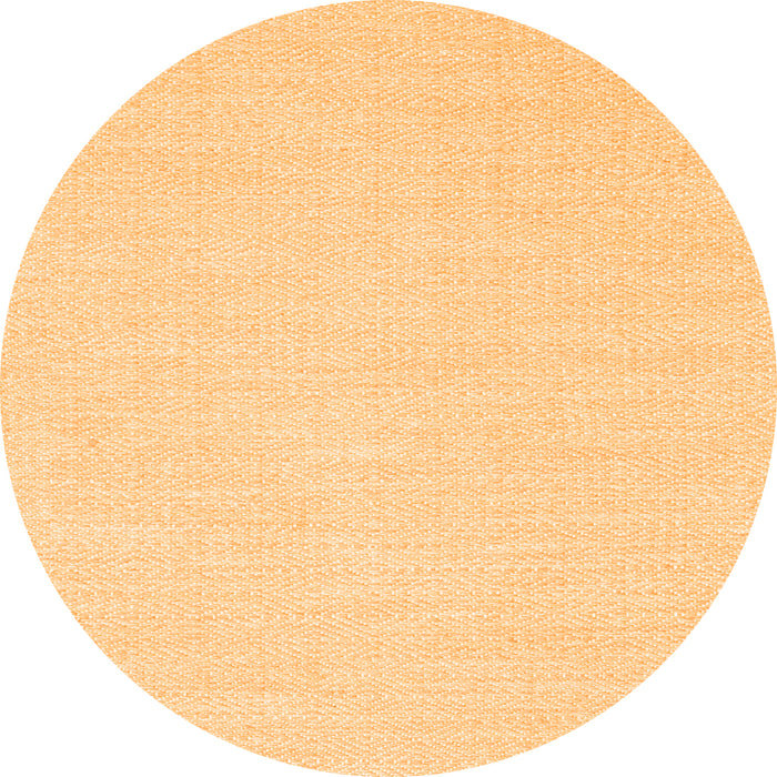 Square Abstract Orange Contemporary Rug, con1885org