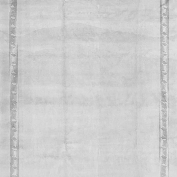 Serging Thickness of Machine Washable Solid Gray Modern Rug, wshcon1886gry