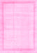 Solid Pink Modern Rug, con1886pnk