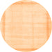 Square Solid Orange Modern Rug, con1886org