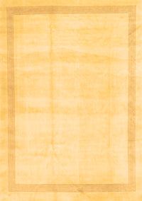 Solid Brown Modern Rug, con1886brn