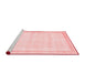 Modern Red Washable Rugs