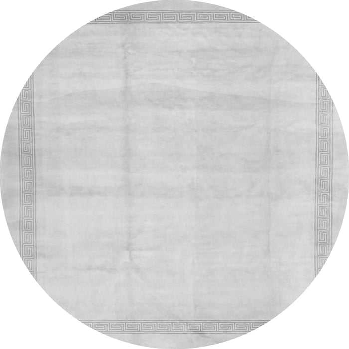 Square Solid Gray Modern Rug, con1886gry