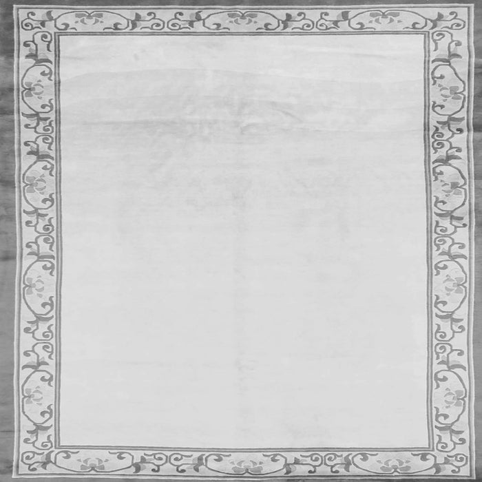 Serging Thickness of Solid Gray Modern Rug, con1887gry