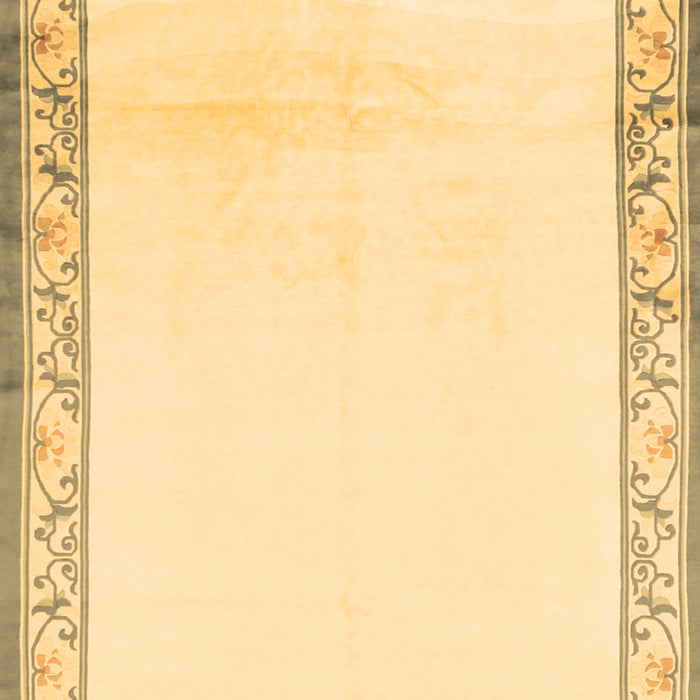 Solid Brown Modern Rug, con1887brn