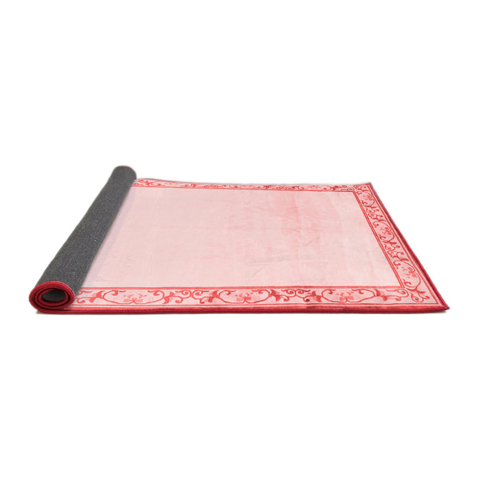 Solid Red Modern Area Rugs