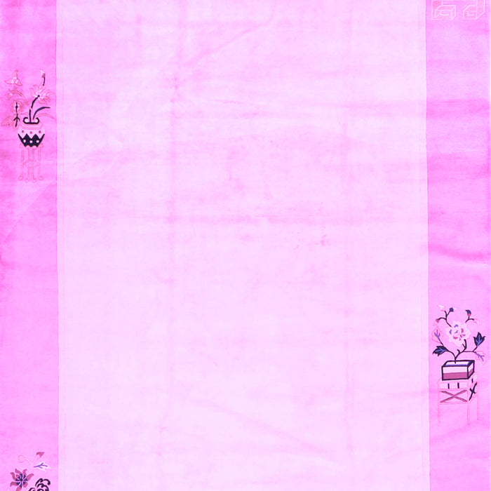 Solid Purple Modern Rug, con1888pur