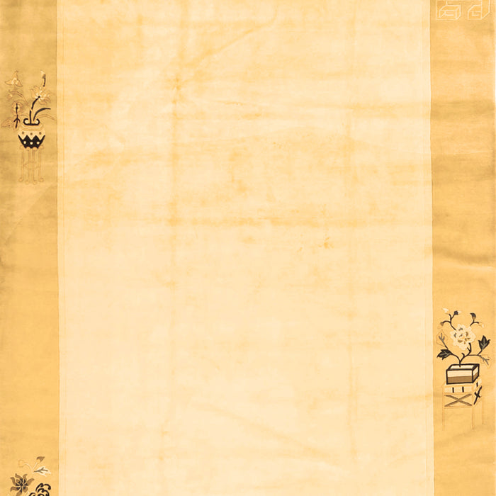 Solid Brown Modern Rug, con1888brn