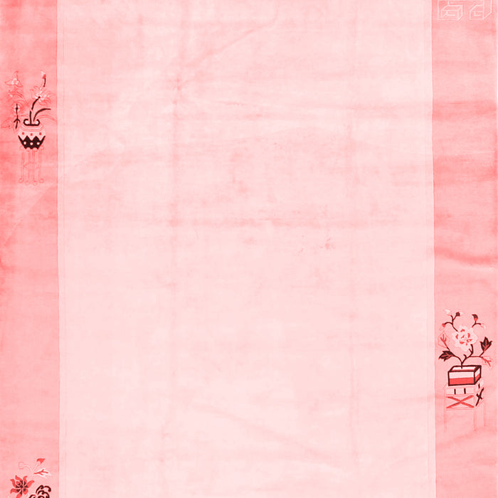 Machine Washable Solid Red Modern Rug, wshcon1888red