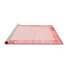 Modern Red Washable Rugs