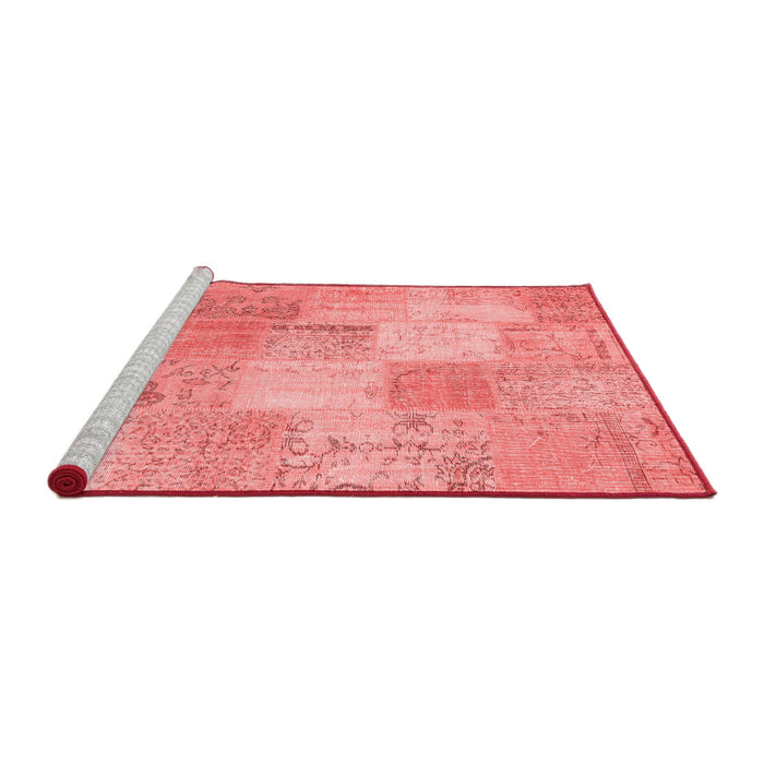 Transitional Red Washable Rugs