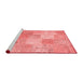 Transitional Red Washable Rugs