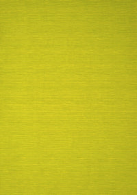 Abstract Yellow Contemporary Rug, con188yw