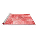 Transitional Red Washable Rugs