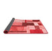 Patchwork Red Transitional Area Rugs