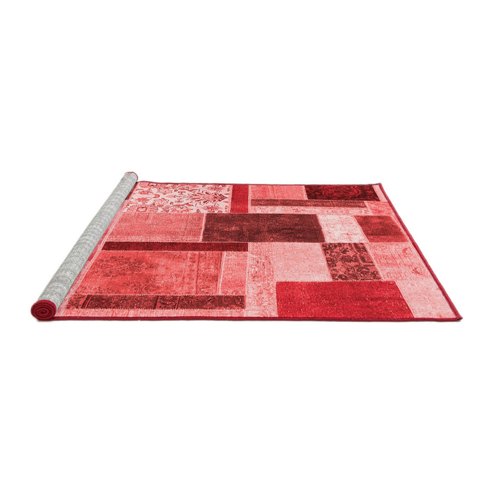Transitional Red Washable Rugs