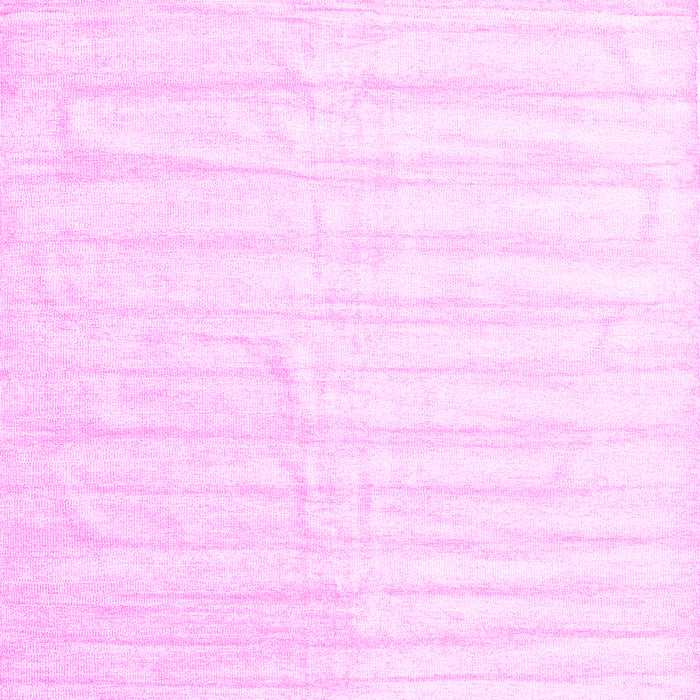 Machine Washable Solid Pink Modern Rug, wshcon1892pnk