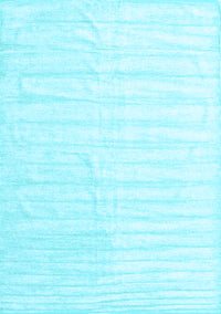 Solid Light Blue Modern Rug, con1892lblu