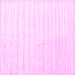 Square Solid Pink Modern Rug, con1892pnk