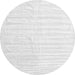 Square Solid Gray Modern Rug, con1892gry