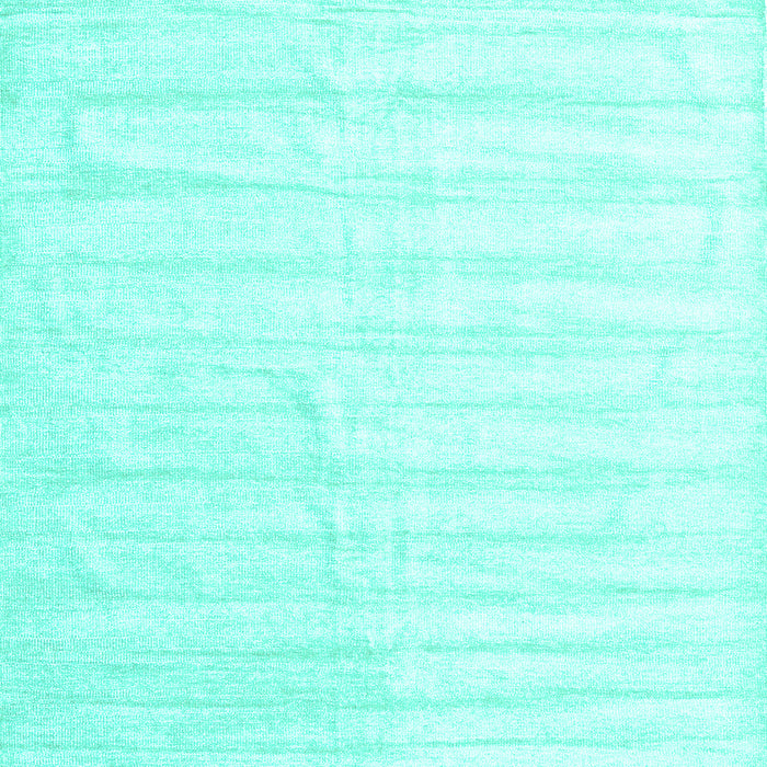 Machine Washable Solid Turquoise Modern Area Rugs, wshcon1892turq