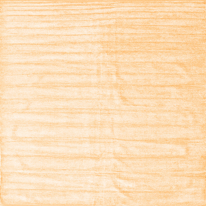 Serging Thickness of Solid Orange Modern Rug, con1892org