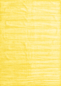 Solid Yellow Modern Rug, con1892yw