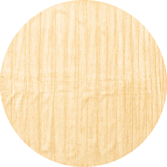 Round Machine Washable Solid Brown Modern Rug, wshcon1892brn