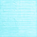 Square Solid Light Blue Modern Rug, con1892lblu