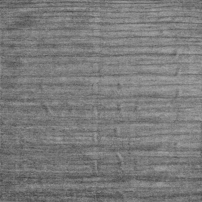 Serging Thickness of Abstract Gray Contemporary Rug, con1893gry