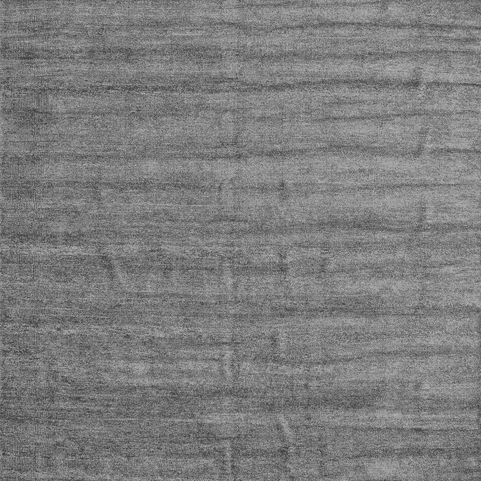 Serging Thickness of Machine Washable Abstract Gray Contemporary Rug, wshcon1893gry