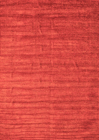 Abstract Orange Contemporary Rug, con1893org