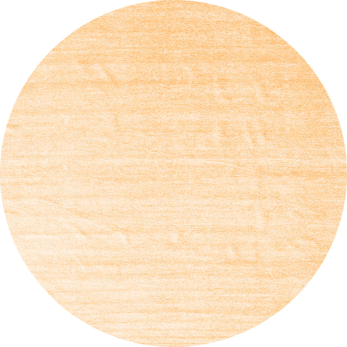 Square Solid Orange Modern Rug, con1894org