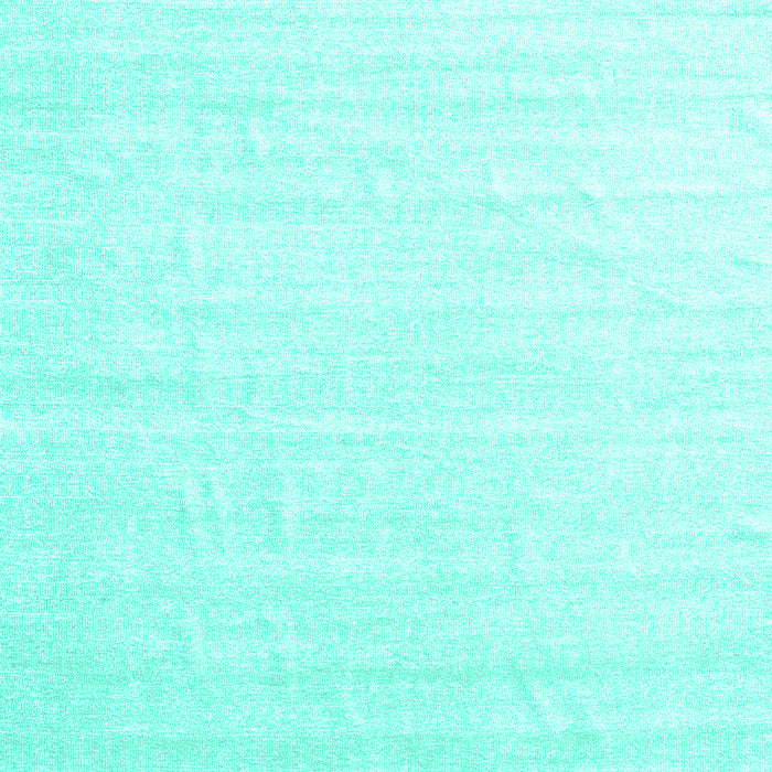 Machine Washable Solid Turquoise Modern Area Rugs, wshcon1894turq