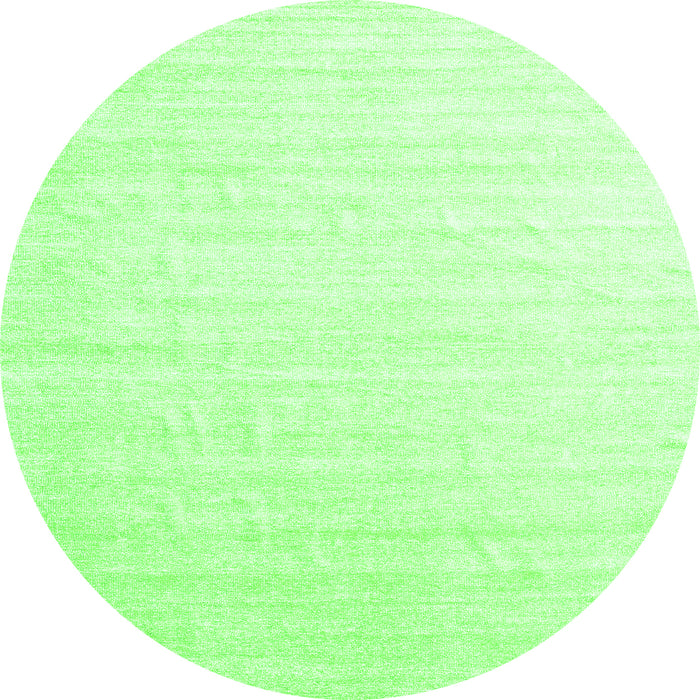 Square Solid Green Modern Rug, con1894grn