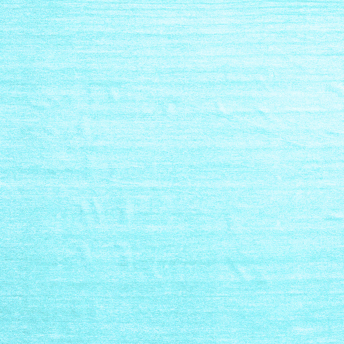 Square Machine Washable Solid Light Blue Modern Rug, wshcon1894lblu