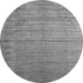 Square Abstract Gray Contemporary Rug, con1895gry