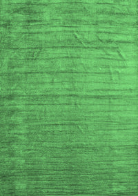 Abstract Emerald Green Contemporary Rug, con1895emgrn