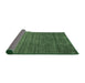 Thickness of Contemporary Shamrock Green Modern Rug, con1896