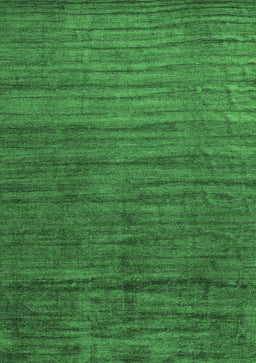 Abstract Emerald Green Contemporary Rug, con1896emgrn