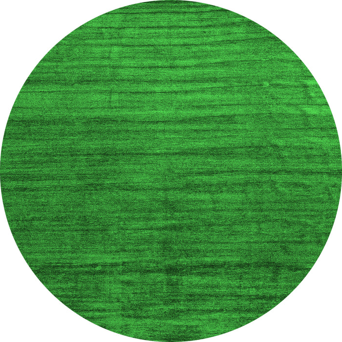 Machine Washable Abstract Green Contemporary Area Rugs, wshcon1896grn