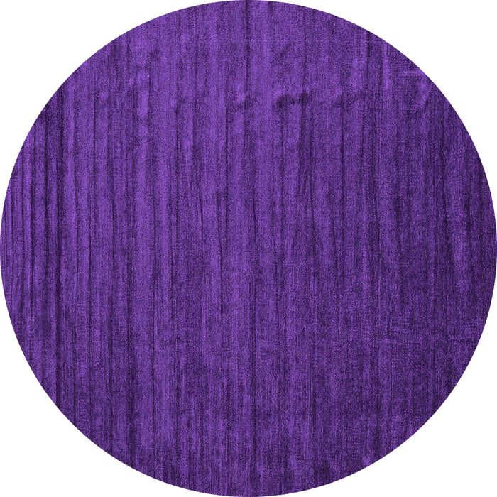 Round Abstract Pink Contemporary Rug, con1897pnk