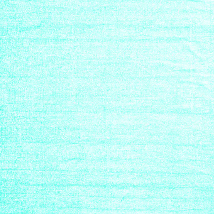 Solid Turquoise Modern Rug, con1898turq
