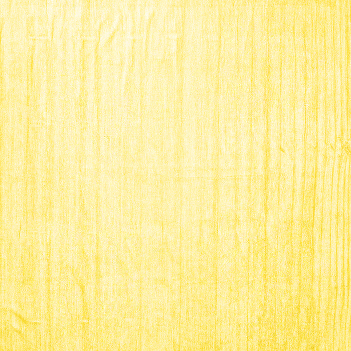 Square Machine Washable Solid Yellow Modern Rug, wshcon1898yw