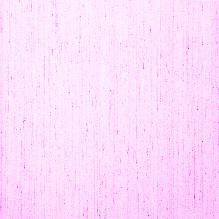 Square Machine Washable Solid Pink Modern Rug, wshcon1899pnk