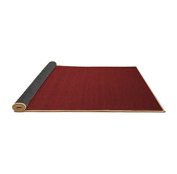 Sideview of Abstract Brown Contemporary Rug, con189brn