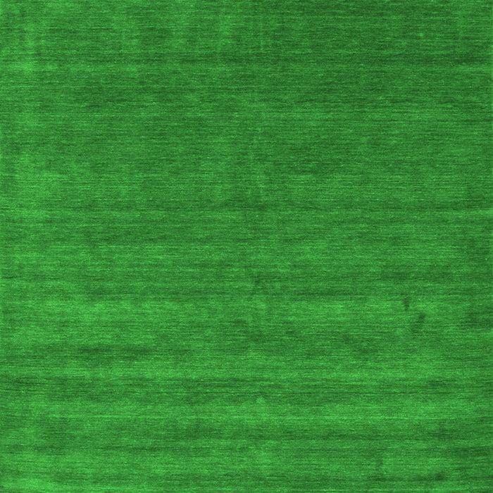 Serging Thickness of Machine Washable Abstract Green Contemporary Area Rugs, wshcon18grn